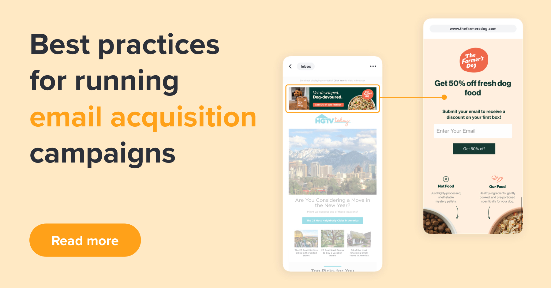 Best practices for running email acquisition campaigns