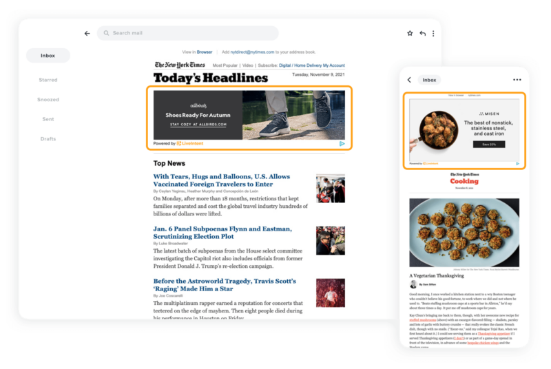Driving value with a newsletter program and first-party data - Liveintent